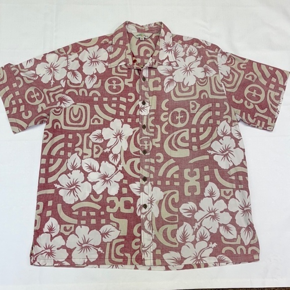 Vintage Hawaiian Aloha Button Down Men's 2XL
